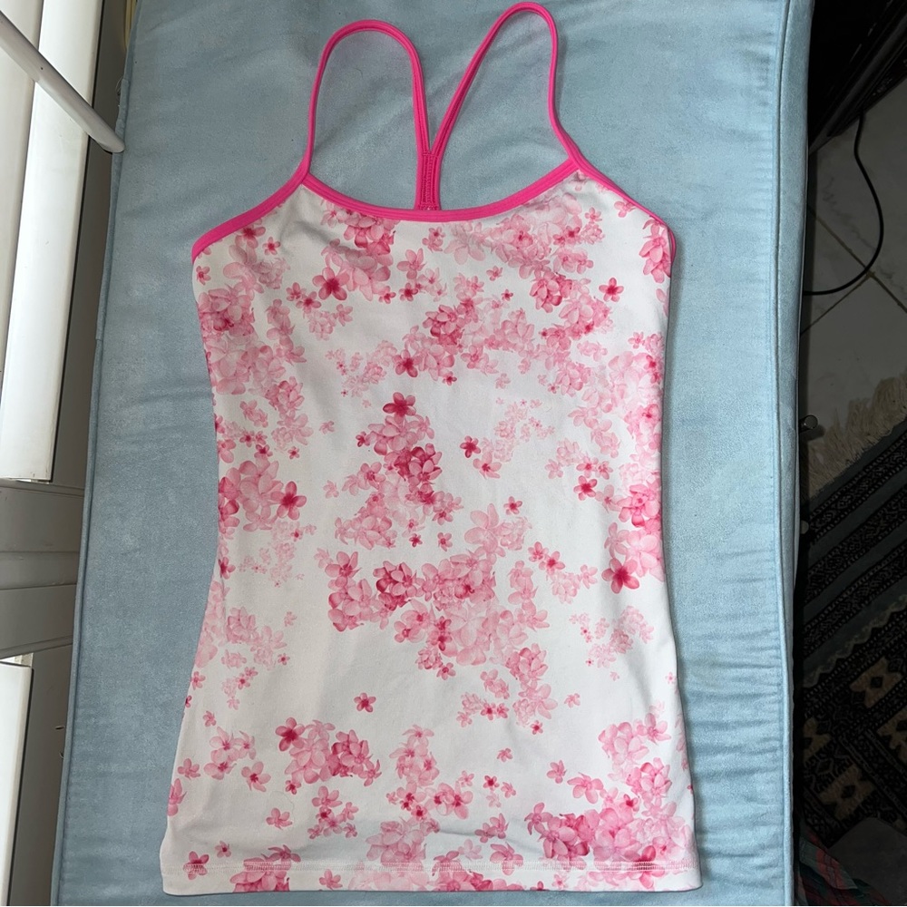 Lululemon Floral Power Y Tank